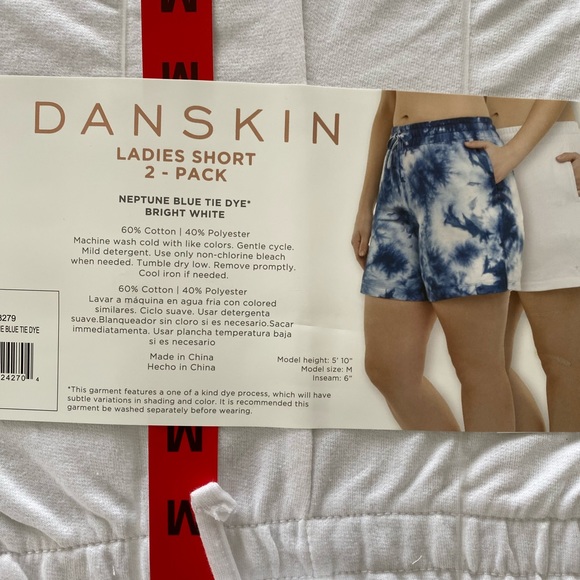 Danskin Ladies’ 2-Pack Short set - Picture 4 of 4